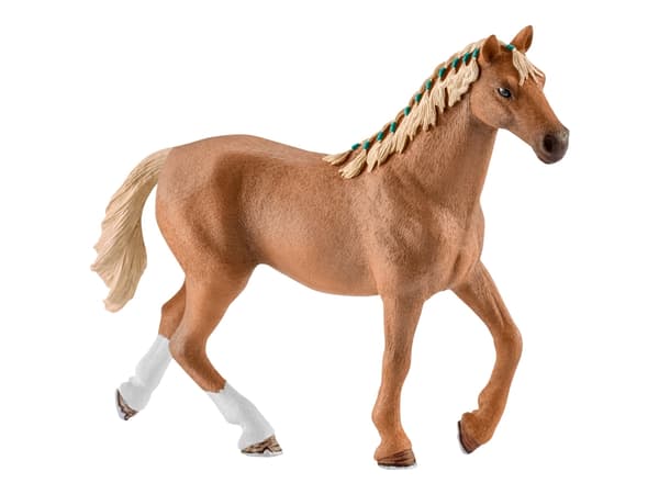 Schleich English Thoroughbred with blanket