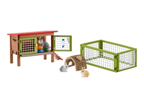 schleich Farm Life Rabbit Hutch