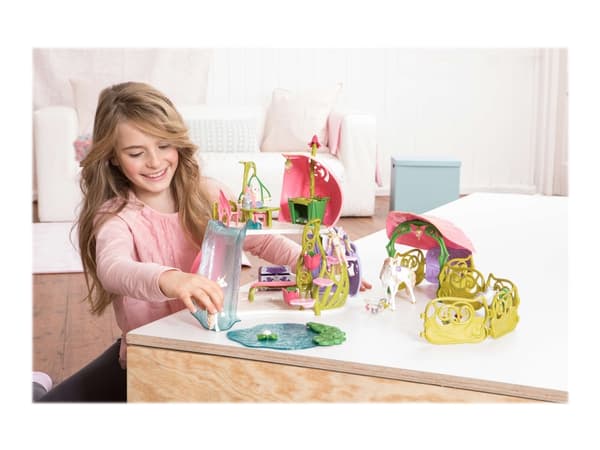 Schleich Glittering flower house w/ stable