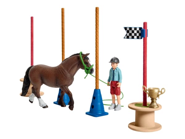 Schleich Pony agility race