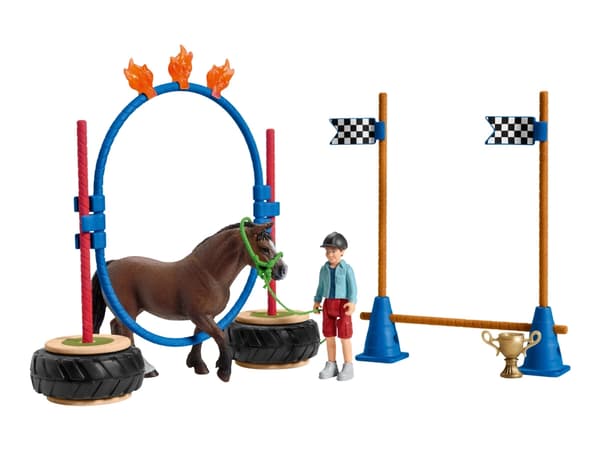 Schleich Pony agility race