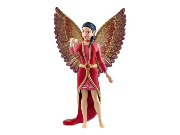 schleich bayala MOVIE Nuray with raven Munyn, 5 vuosi/vuosia, Musta, Ruskea, Punainen, 1 kpl