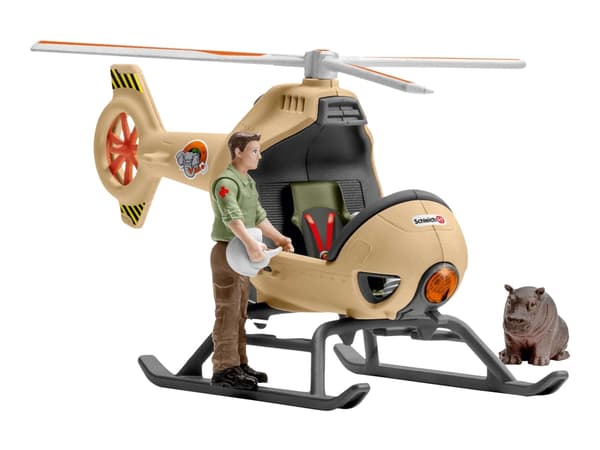 Schleich Wild Life 42476 Animal Rescue Helicopter