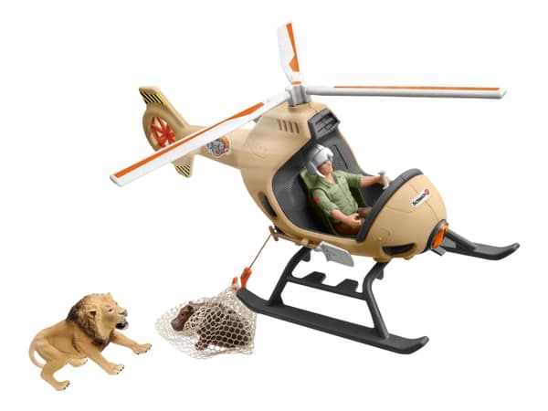 Schleich Wild Life 42476 Animal Rescue Helicopter