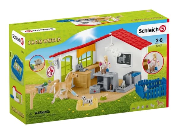 Schleich Veterinarian Practice with Pets