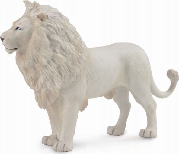 Collecta-Figur av vitt lejon (L)