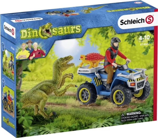 Schleich Quad escape from Velociraptor