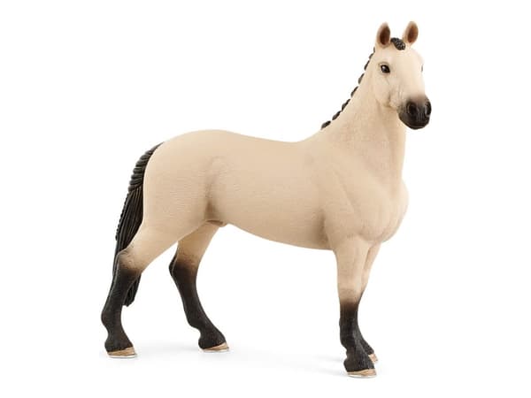 schleich HORSE CLUB Hannoverian Gelding, Red Dun