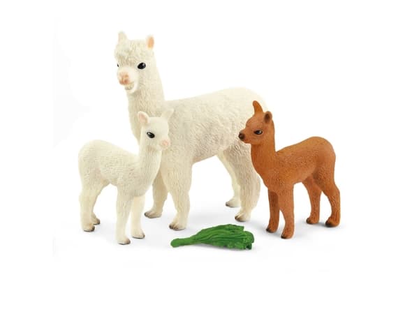 Schleich Wild Life 42544 Alpakafamilie