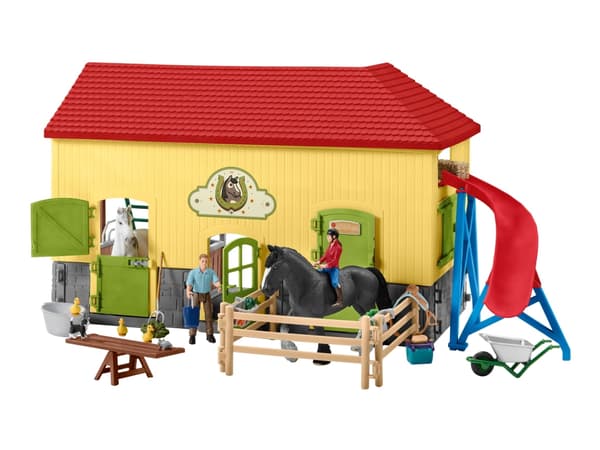Schleich Farm World - Hestestall