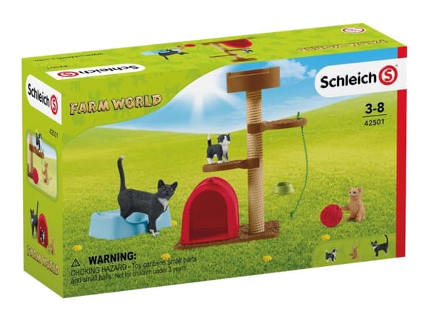 Schleich Playtime söpöjä kissoja varten