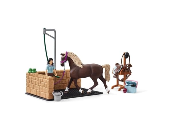 Schleich Washing area with Horse Club Emily & Luna