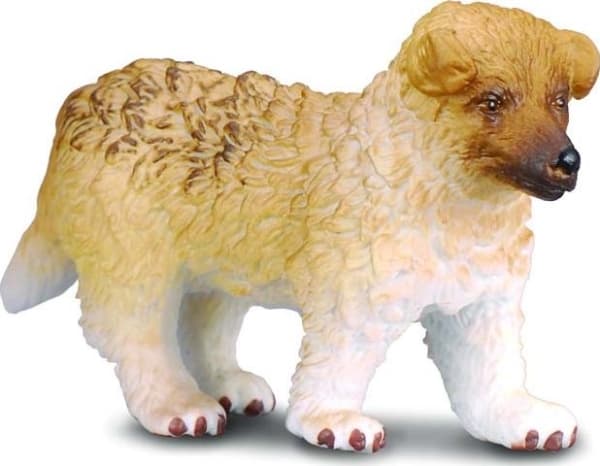 Collecta figur skotsk fårhund Colie ras hund - valp