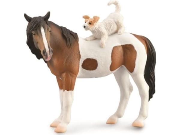 Collecta figurhest og terrier (XL)