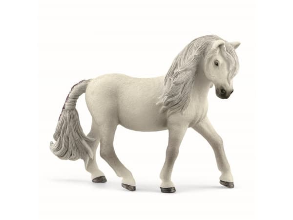 Schleich Horse Club Icelandic Pony Mare, 5 vuosi/vuosia, Valkoinen