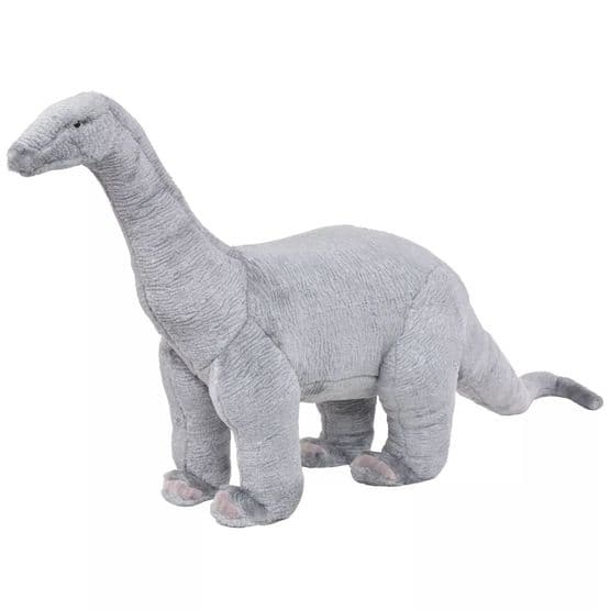 Stående Plyschleksak Brachiosaurus Grå Xxl