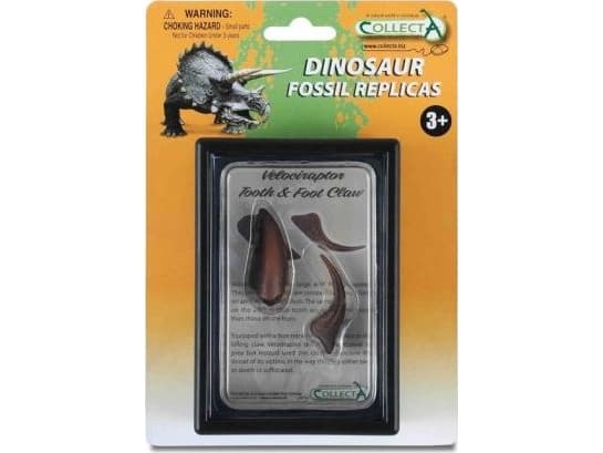 Collecta COLLECTA hahmo VELOCIRAPTORIN HAMPAAT JA TEIPPI VELOCIRAPTORIN POHJASTA PAKKAUKSESSA
