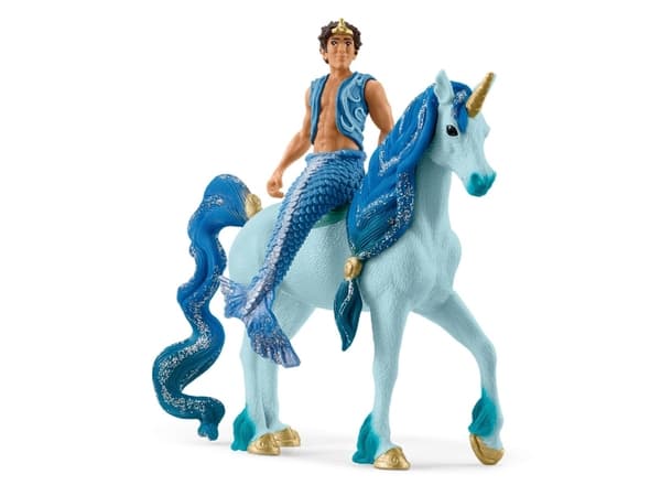 schleich Aryon on Unicorn