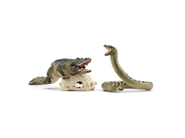 schleich Danger in the swamp, 3 vuosi/vuosia, Monivärinen