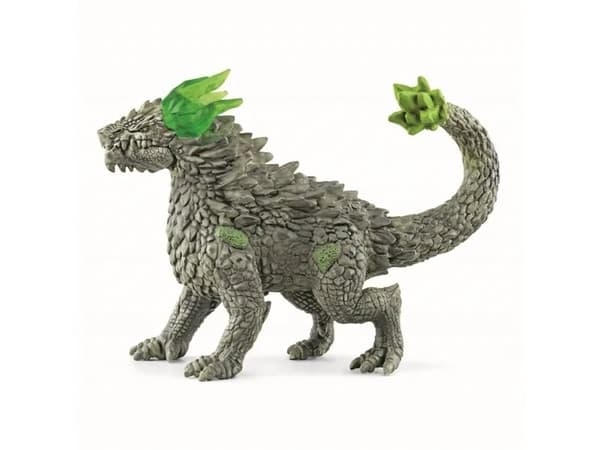 schleich ELDRADOR CREATURES Stone Dragon, 7 vuosi/vuosia, Vihreä, Harmaa