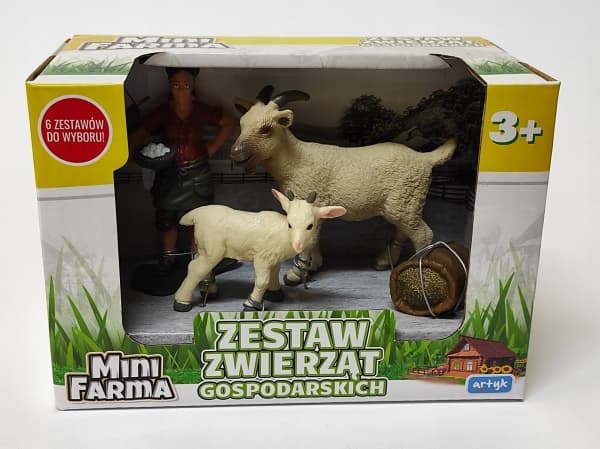 Figurka Artyk Farma - gospodyni i kozy