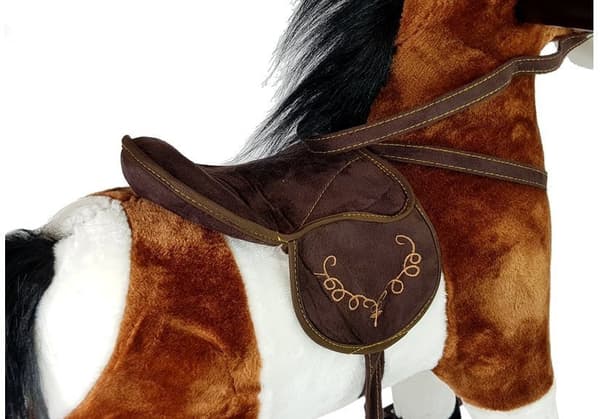 Rocking Horse Dark Brown 74 CM