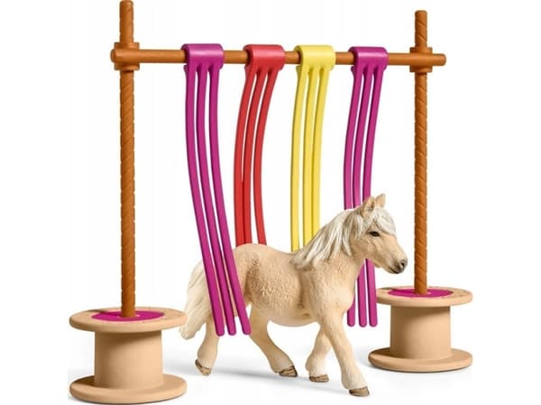 Schleich figur Schleich 42484 Farm World ponnygrind med band