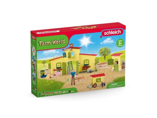 schleich FARM WORLD 72224, Bondegård, 3 år, Flerfarget