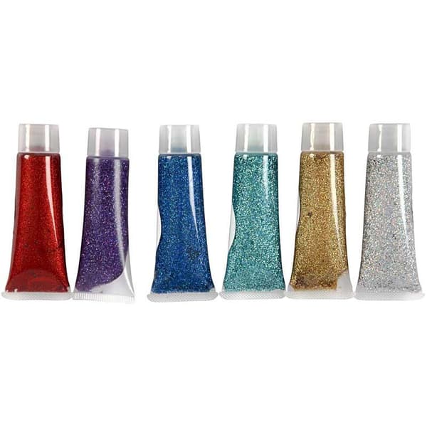 Eulenspiegel glittergel - Mixade - 6 x 18 ml