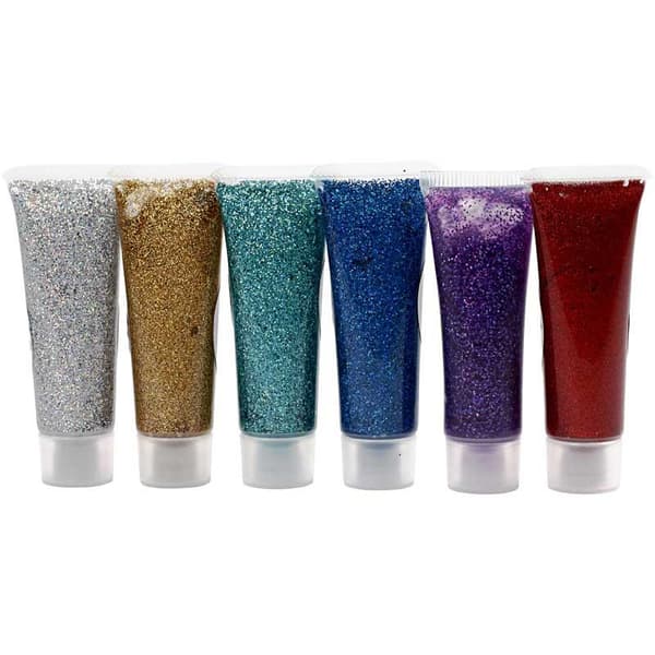Eulenspiegel glittergel - Mixade - 6 x 18 ml