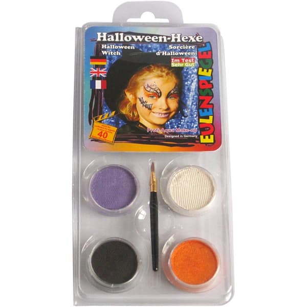 Eulenspiegel ansiktsfärg - Halloween - 1 set
