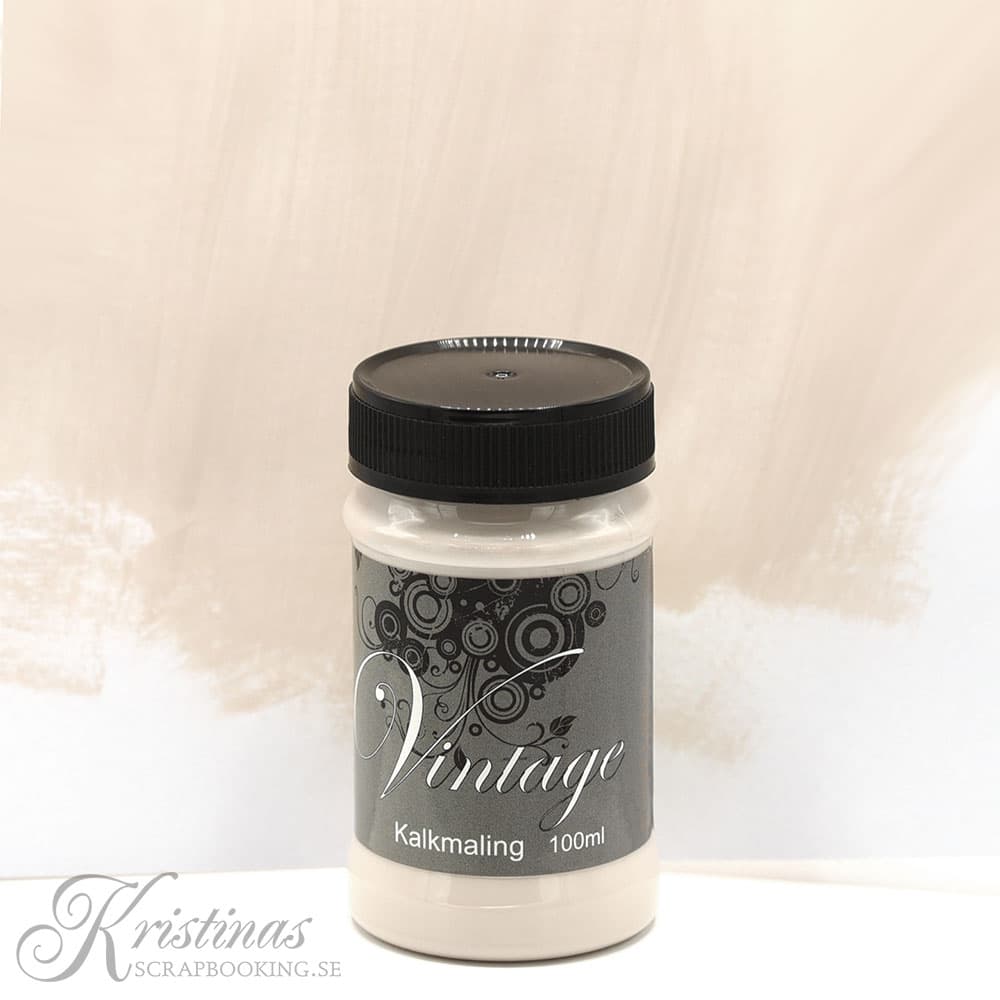 Vintage Chalk Paint 100 ml Kalkfärg Cappuccino CDON