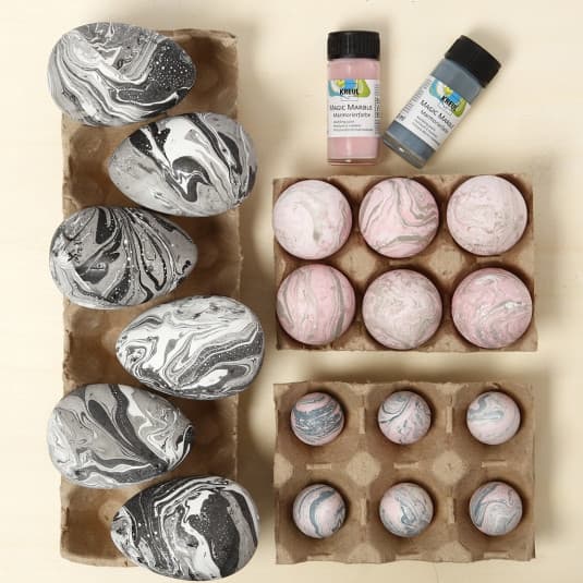 Marmoreringsfärg - Chalky Living - Magic Marble Kreul