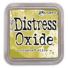 Distress Oxide Ink Pad - Crushed Olive - Tim Holtz
