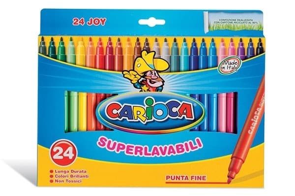 Carioca huopakynät ohuella kärjellä, 24 kpl