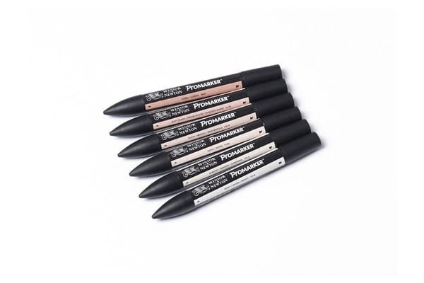 WINSOR Promarker 6pcs skin tones set 1