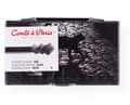 Miniatyrbillede 1 af 4: CONTE Black B Sketch Carre Crayon Cap In Plastic Box