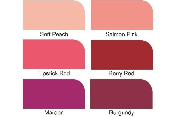 WINSOR Promarker set, red tones 6pcs