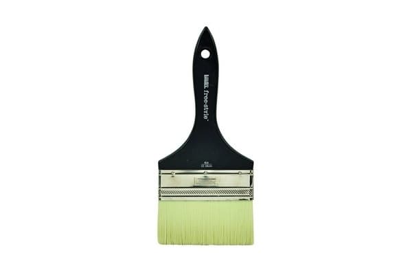 Free Style Flat børste 10,16 cm, kort skaft