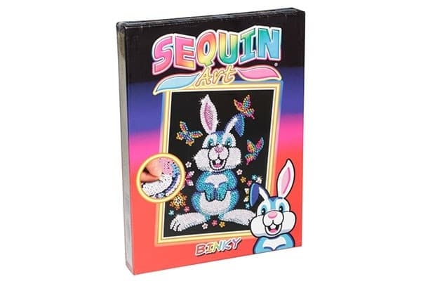 Sequin Art Kaninen Binky 25x34cm