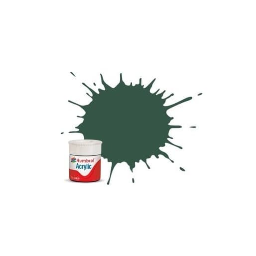 Akrylmaling US Dark Green 14ml - Mat
