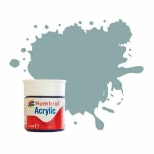 Akrylmaling 14 ml himmelblå mat - udskiftet