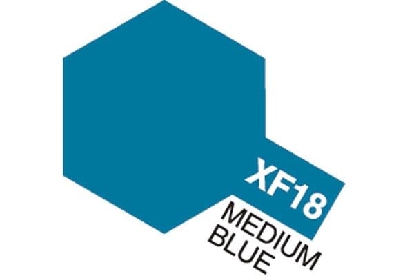 Akryl Mini XF-18 Medium blå