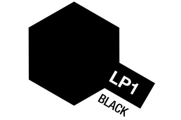 Tamiya lakmaling LP-1 sort