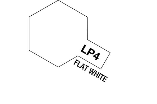 Tamiya Lacquer Paint LP-4 Flat White