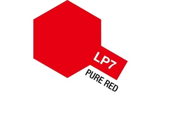Tamiya Lacquer Paint LP-7 Pure Red
