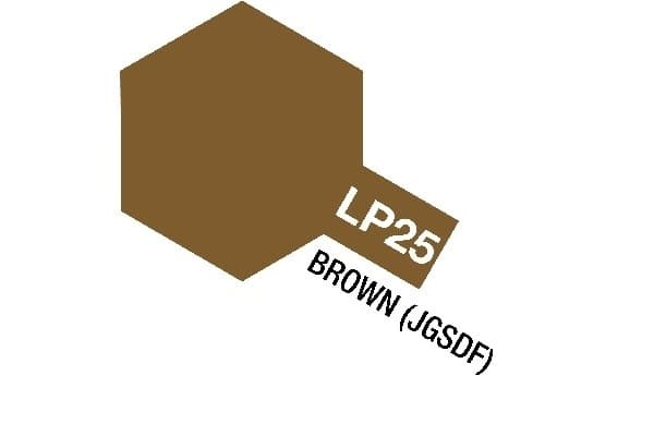 Tamiya Lacquer Paint LP-25 Brown (JGSDF)