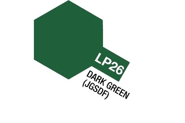 Tamiya Lacquer Paint LP-26 Dark Green (JGSDF)
