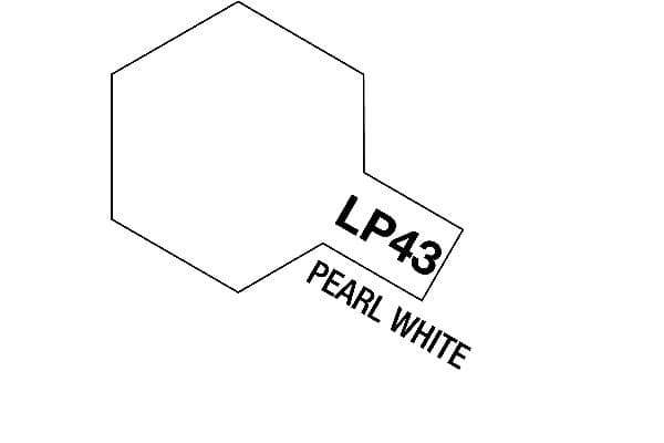 Tamiya Lacquer Paint LP-43 Pearl White