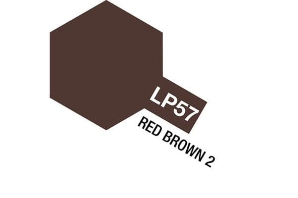 Tamiya Lacquer Paint LP-57 Red Brown 2
